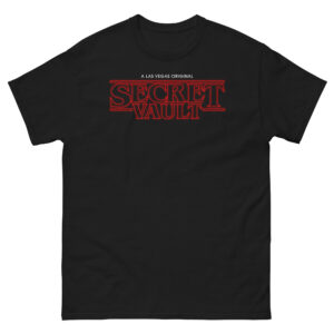 Stranger Things Style Secret Vault Logo